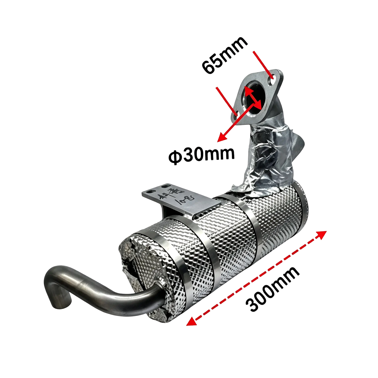 Mini Digger Muffler Koop Rhinoceros XN10-8