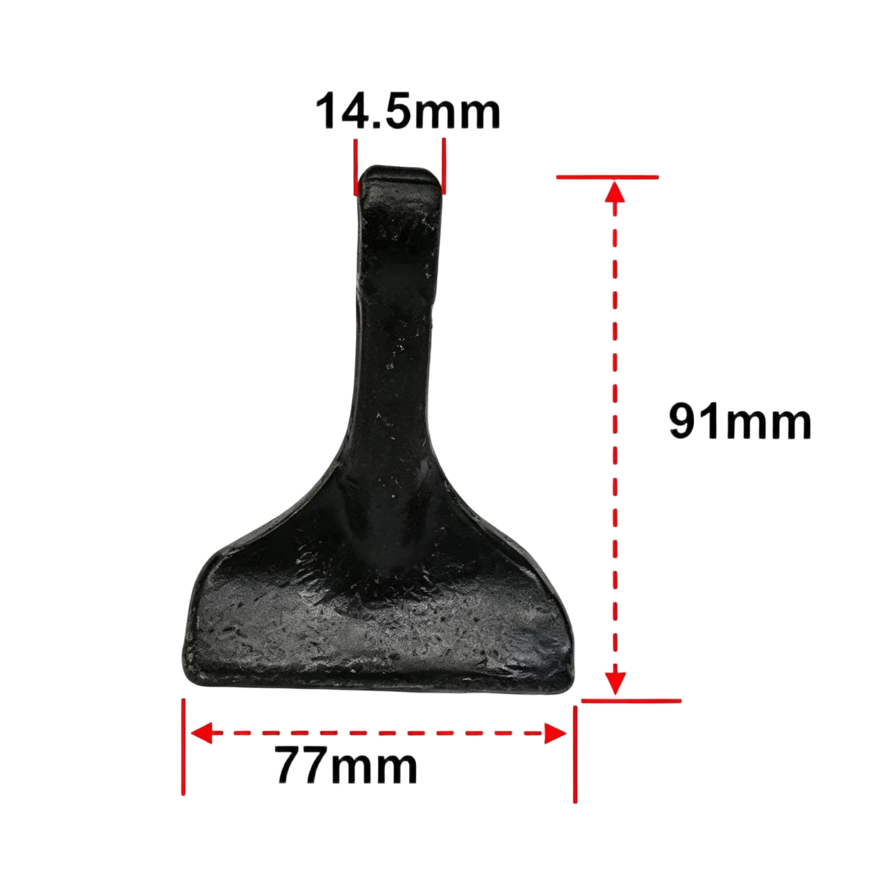 Flail Mower Blade Hammer (Set of 5) For ATV / APE / LINCE Flail Mower (D)