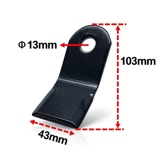 Flail Mower Blade Y (Set of 5) For EF/ EFGC / ATV (B)
