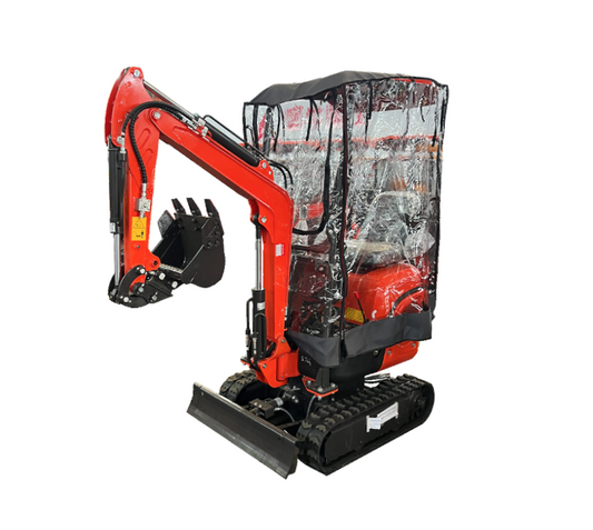 Mini Digger Rain Cover (1  1.2 Ton Mini Diggers) XNO8  XN12