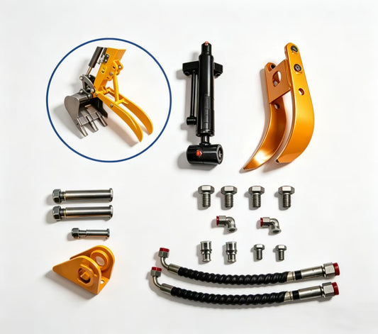 Mini Digger Hydraulic Thumb Kit