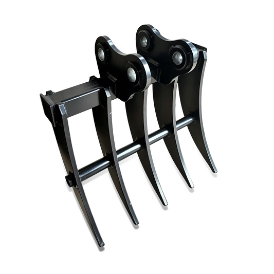 Mini Digger Rake (30mm Pins)